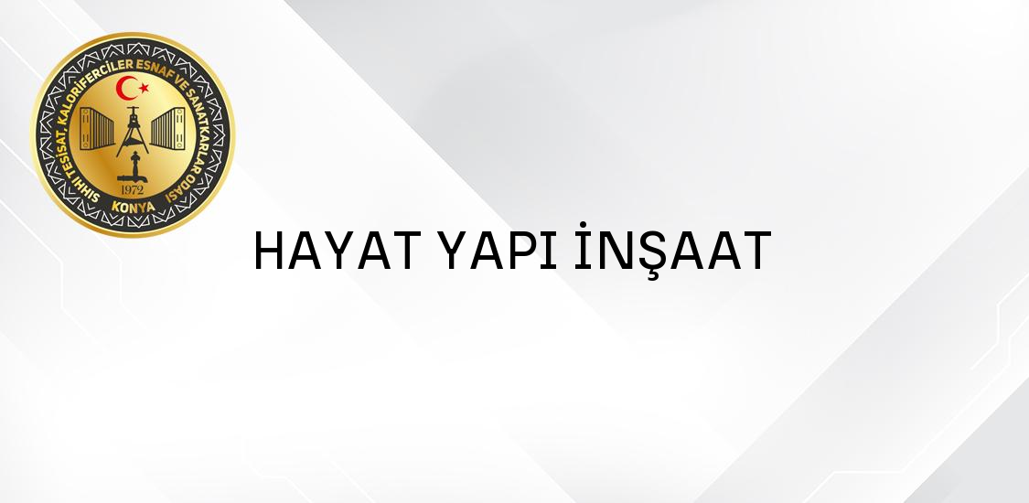 HAYAT YAPI İNŞAAT